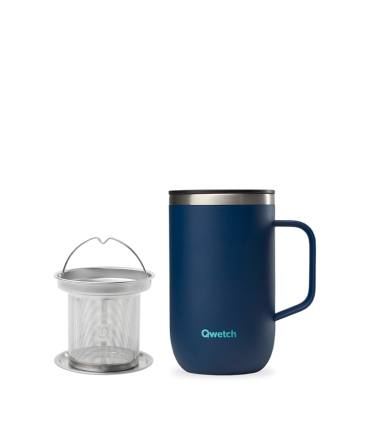 Taza tetera isotérmica con tapa y asa 470ml