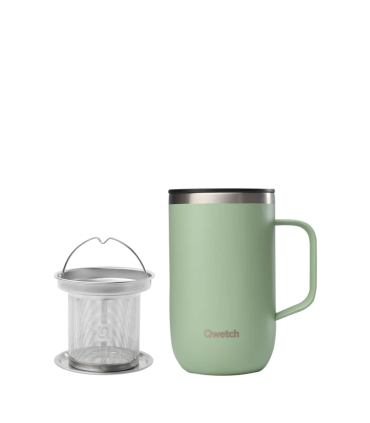 Taza tetera isotérmica con tapa y asa 470ml