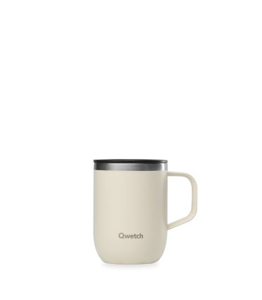 Taza isotérmica con tapa y asa 350ml