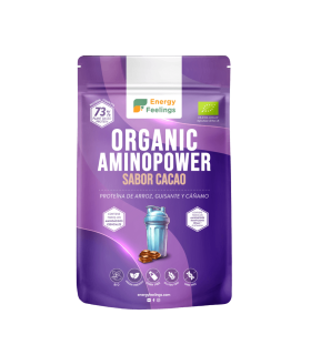 Proteína vegetal BIO Aminopower 73% Choco - 500g