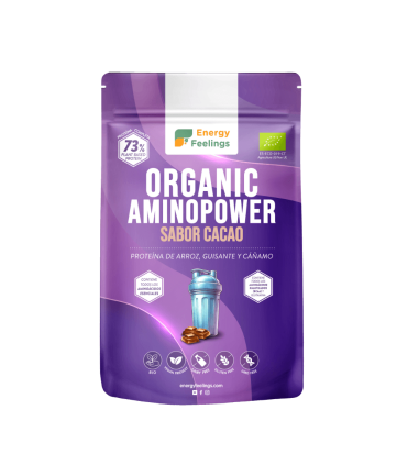 Proteína vegetal BIO Aminopower 73% Choco - 500g