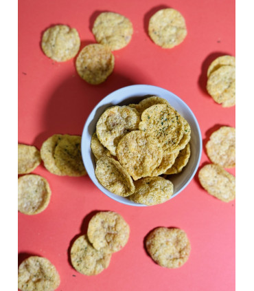 Chips Proteicos BIO de Lentejas 30g Paprika & Onion