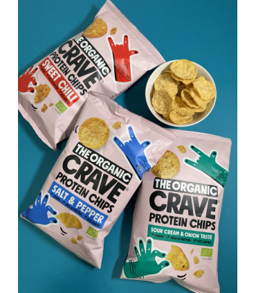 Chips Proteicos BIO de Lentejas Sweet Chili