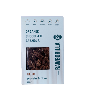 Granola Keto de Chocolate sin gluten