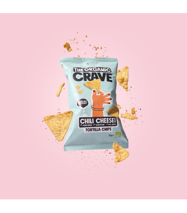 Nachos Tortilla Chips Protéicos Chilli Cheese