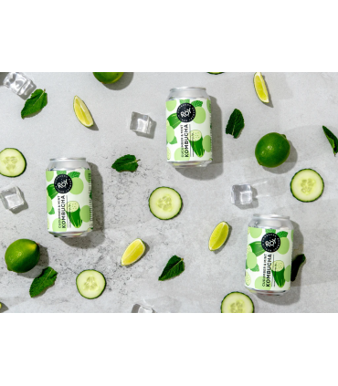 Kombucha de Pepino y Menta