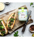 Sandwiches hechos con aceite de coco