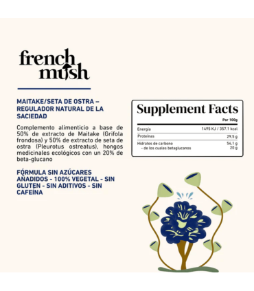 Descripción Maitake y seta ostra French Mush