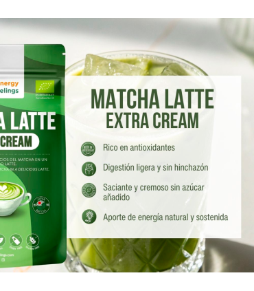 Matcha Latte Extra Cream Ecológico 500g