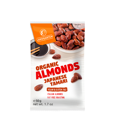 Almendras Ecológicas con Salsa Tamari 50gr