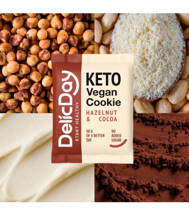 Cookie Keto Avellanas & Cacao