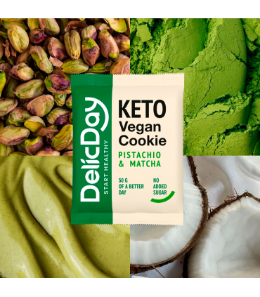 Cookie Keto Pistacho & Matcha