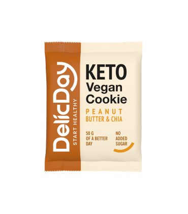Cookie Keto Mantequilla de cacahuete & Chía