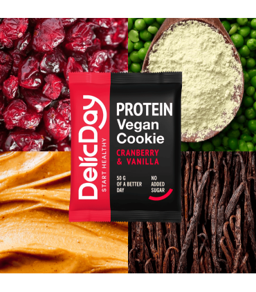 Cookie Protein Arádanos Rojos & Vainilla