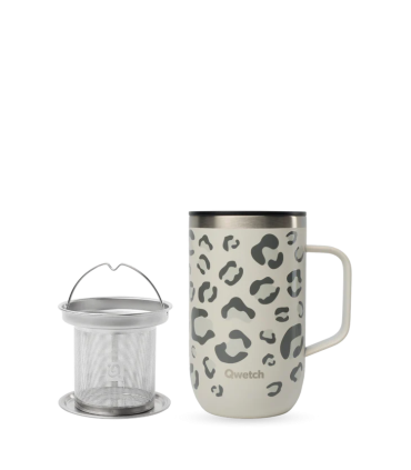 Taza tetera isotérmica con tapa y asa 470ml