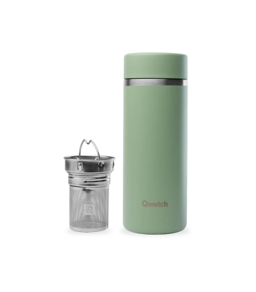 Tetera Isotérmica con doble filtro Verde 400ml