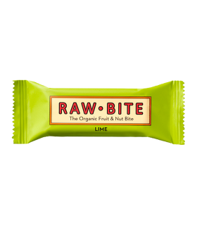 Barrita Energética RawBite Lima y Jengibre Ecológica