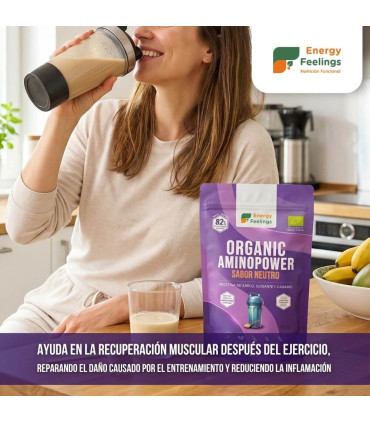 Proteína vegetal BIO Aminopower 82% Neutro - 500g