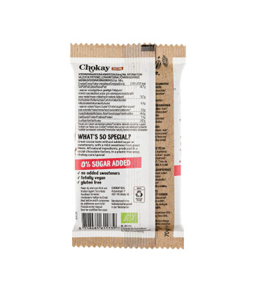 Chocolate Negro con Caramelo y Nueces Pecanas BIO
