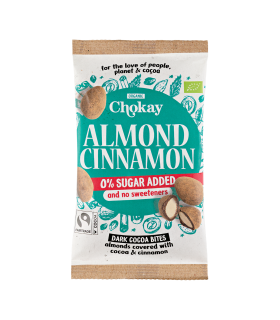 Bites de Almendras con Chocolate Negro y Canela BIO