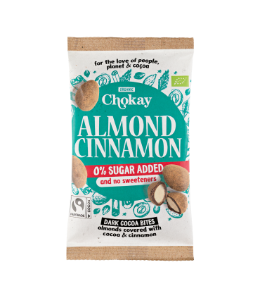 Bites de Almendras con Chocolate Negro y Canela BIO