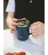 Taza isotérmica con tapa y asa 350ml