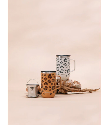 Taza tetera isotérmica con tapa y asa 470ml