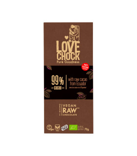 Chocolate Negro 99% Puro Ecológico