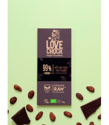 Chocolate Negro 99% Puro Ecológico