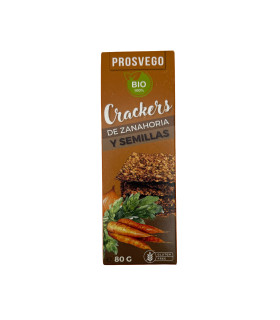 Crackers de Zanahoria y Semillas