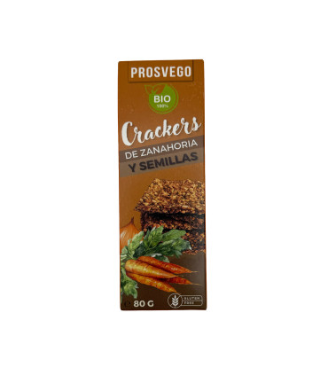 Crackers de Zanahoria y Semillas