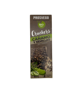 Crackers de Cáñamo y Semillas con Comino Keto