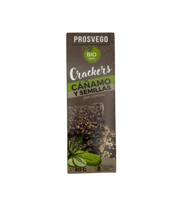 Crackers de Cáñamo y Semillas con Comino Keto