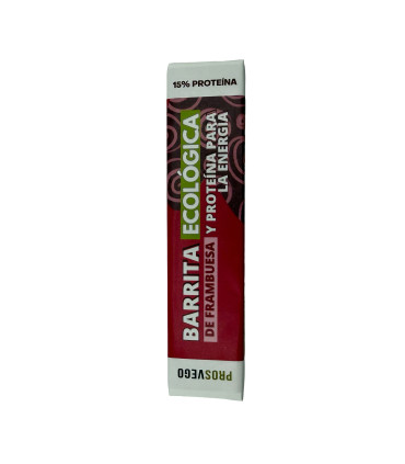 Barrita Proteica de Frambuesa y Algarroba